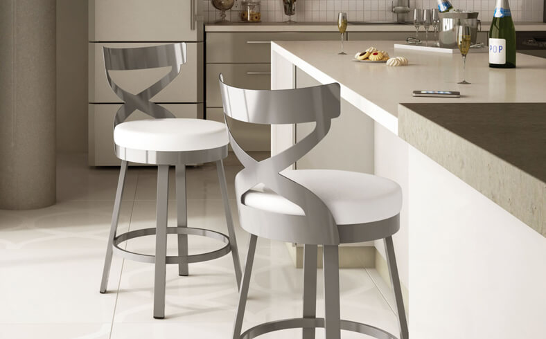 Lincoln Bar Stools by Amisco