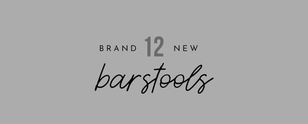12 Brand New Bar Stools