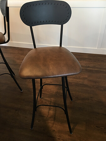 Amisco's Bean Swivel Bar Stool 30