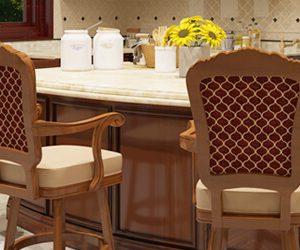 French Country Bar Stools